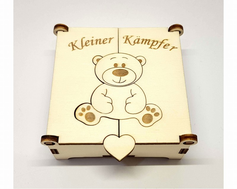 Krabička na šperk "Medvídek"